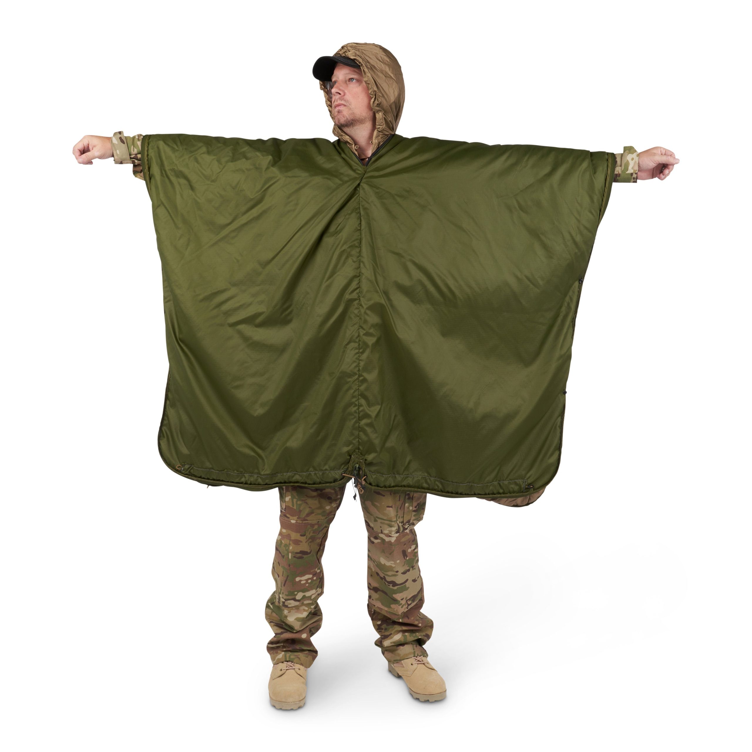 Kelty Fieldcraft Poncho Liner - Od Green - Image 2